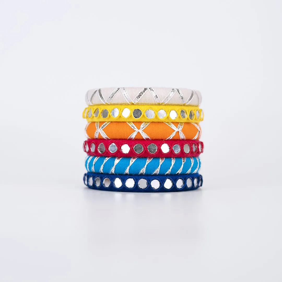 Bangles Mirror & Fabric